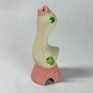 Vintage Shawnee Pottery Ceramic Pie Bird Pie Vent Light Pink Pillsbury Premium